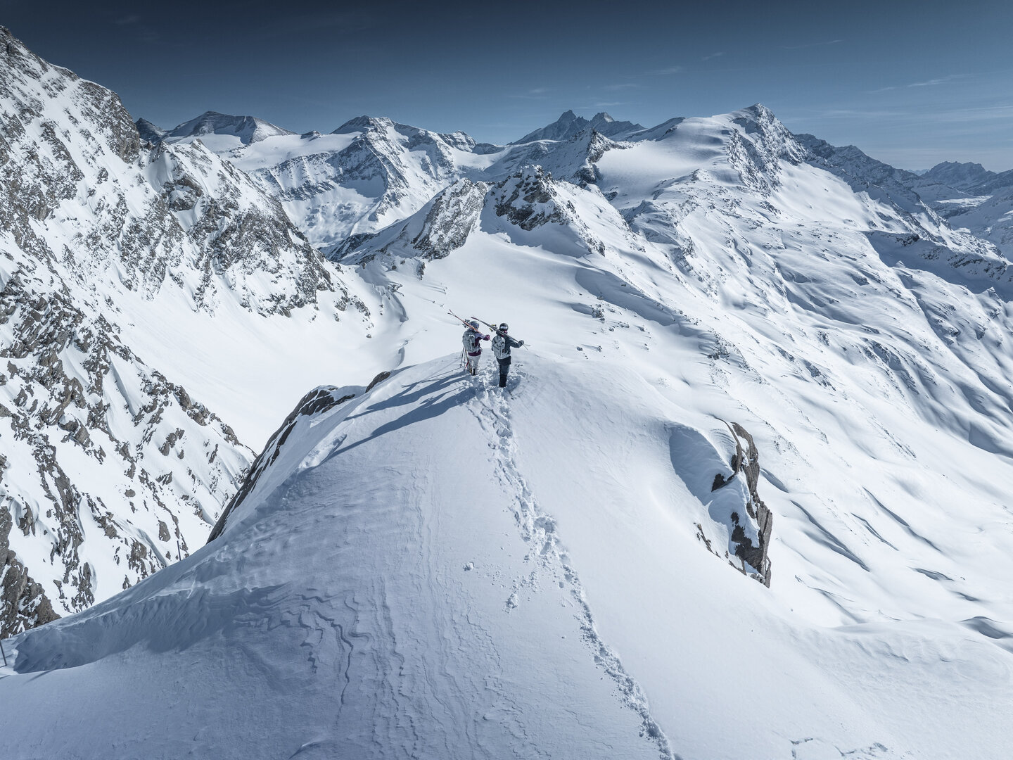 Schneewanderung am Kitzsteinhorn
